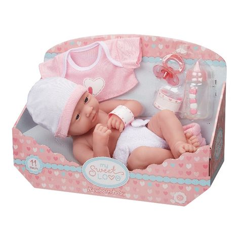 Toy Baby Dolls, Baby Cribs For Twins, Muñeca Baby Alive, Baby Doll Set, Pink Bedroom For Girls, Baby Doll Nursery, Barbie Doll Set, Cool Toys For Girls, Baby Doll Toys