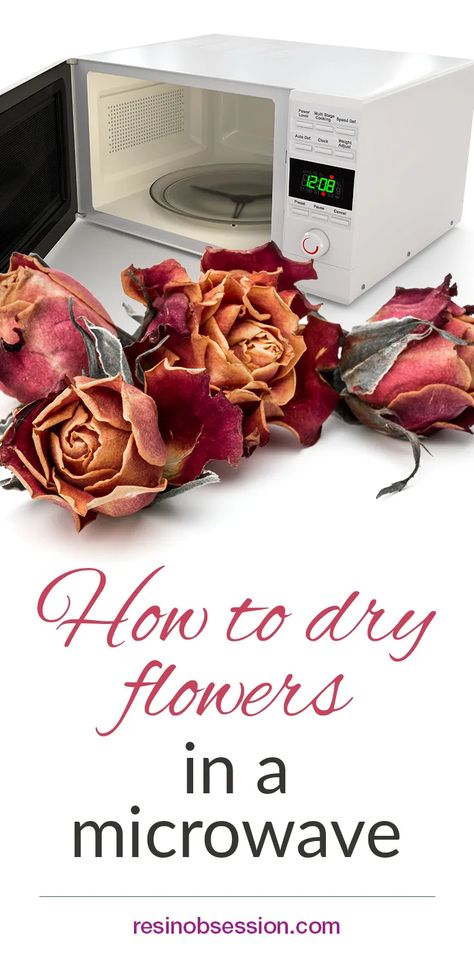 Microwave Flower Press, How To Dry Flowers, Flower Drying, Resin Inspiration, Preserving Flowers, Preserve Flowers, Drying Flowers, Dried Flowers Diy, Fleurs Diy