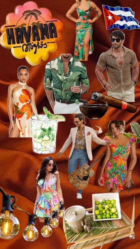 Havana Nights, Havana, Mood Board, Quick Saves