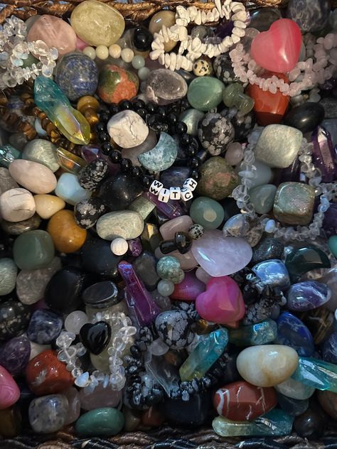 Crystal Aesthetics, Mystery Scoop, Crystals Aesthetic, Crystals Collection, Crystal Witch, Crystal Confetti, Gem Collection, Crystal Vibes, Crystal Aesthetic