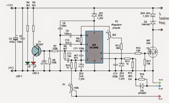 Power Supply Design, Basic Electronic Circuits, Switched Mode Power Supply, Free Energy Projects, Dc Circuit, Smartphone Repair, Electronic Circuit Design, Power Supply Circuit, Electrical Circuit Diagram