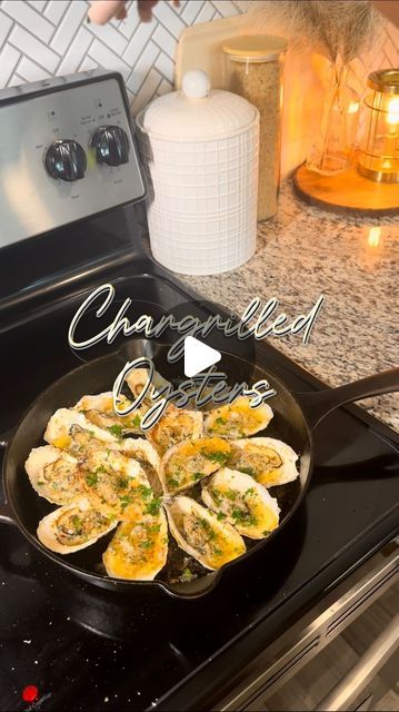 81K views · 8.2K likes | Keara’s Kitchen on Instagram Charbroiled Oysters Recipe Oven, Char Grilled Oysters, Charbroiled Oysters Recipe, Chargrilled Oysters Recipe, Grilled Oysters, Oyster Recipes, Fresh Oysters, Tik Tok Recipes, Seafood Recipe