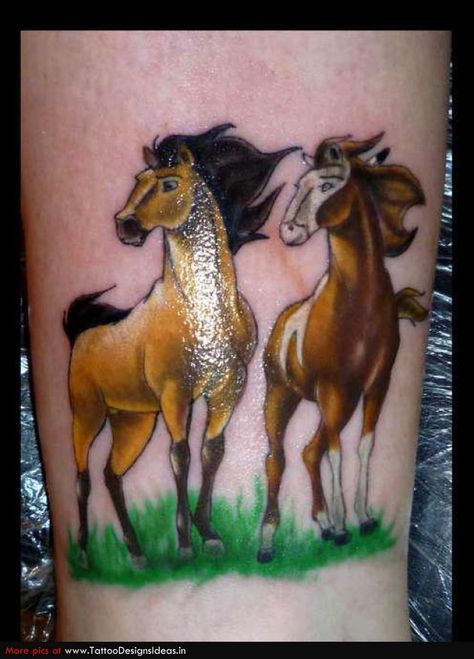 Spirit: Stallion of the Cimaron. I might get this tattooed. This movie meant so much to me as a kid and helped me figure out who I wanted to be Stallion Tattoo, Ferrari Horse, Spirit Horse Movie, Horse Tattoos, Spirit Stallion Of The Cimarron, Sparkle Tattoo, Spirit The Horse, Tattoos Love, Spirit Stallion