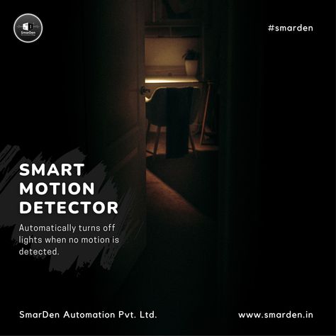 Experience the magic of automation through a smart motion sensor✨ Redefine the way your environment responds to your presence😉 Wanna see some live magic? DM to book a free demo now! know more: www.smarden.in #motionsensor #security #sensor #smarthome #doorsensor #safety #homesecurity #motionsensorlight #technology #smart #home #safetyfirst #wirelesssensor #motion #homeautomation #safetyalarmsystem #wireless #smarthomeautomation #lighting #explore #smarthomegadgets #smarden Smart Lighting System, Digital Advertising Design, Real Estate Marketing Design, Motion Detector, Motion Sensors, Smart Home Automation, Smart Technology, Motion Sensor Lights, Smart Technologies