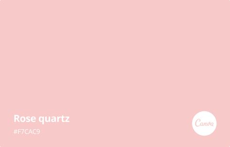 Rose Quartz Meaning, Combinations and Hex Code - Canva Colors Rose Quartz Color Palette, Canva Colors, Rose Quartz Meaning, Quartz Meaning, Rose Quartz Color, Quartz Color, Hex Color Codes, Plains Background, Color Meanings