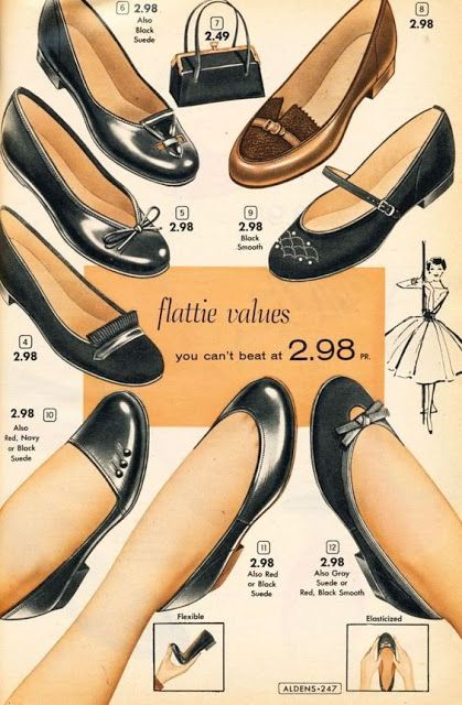 Finding Retro Classic Shoes for Traveling 1950s Shoes Flats, Aldens Catalog, 1950s Fashion Shoes, 50s Shoes, 1950s Shoes, Vintage Shoes Women, Classic Wear, Saddle Shoes, Vintage Flats