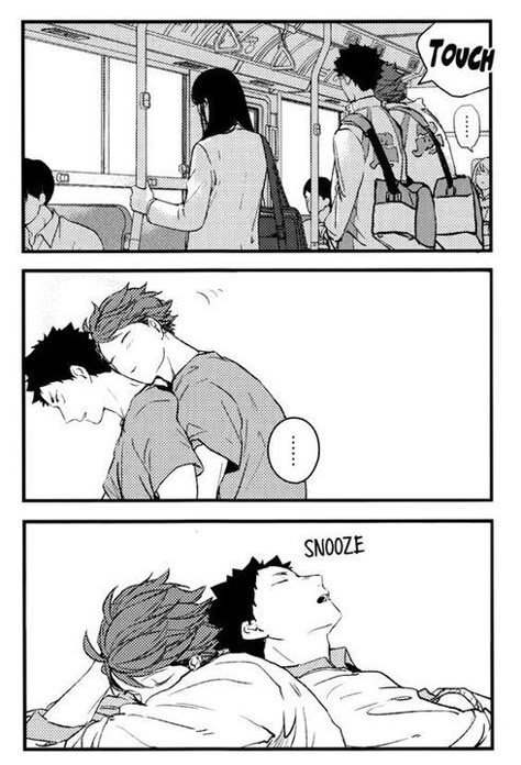 Oikawa X Iwaizumi Fanart, Oikawa Harem, Iwaoi Comic, Oikawa Iwaizumi, All Out Anime, Haikyuu Cosplay, Hirunaka No Ryuusei, Iwaizumi Hajime, Bts Anime