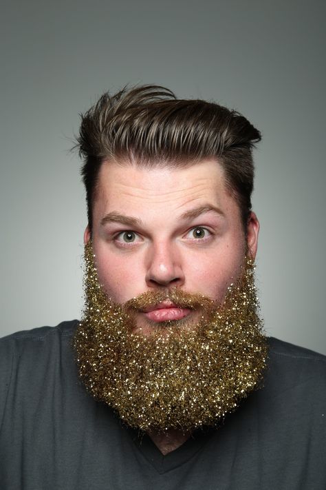 Getting festive with a glitter beard! Show me your #beards #glitter #festivefacialhair Glitter Beard, Glitter Beards, Beard Guide, Epic Hair, Glitter Jacket, Glitter Wall Art, Glitter Letters, Beard Balm, Sweater Gift