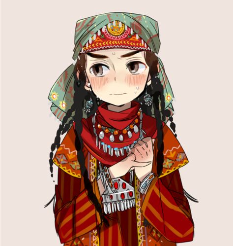 She’s so cute!  Pariya from Kaoru Mori’s Otoyomegatari Kaoru Mori, Turkish Clothes, Victorian Anime, General Character Design, Line In The Sand, Historical Anime, Philippine Art, Hetalia Characters, Ancient Persian