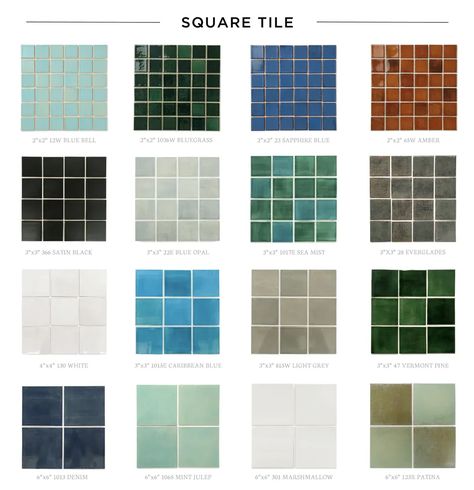 Ceramic Square Tile Square Tile Patterns, Rustic Bungalow, Ceramic Kitchen Tiles, Square Ceramic Tile, Tile Shapes, Small Craftsman, Triangle Tiles, Ceramic Wall Planters, Hip To Be Square