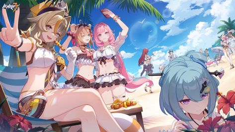 Reinhardt Wilhelm, Honkai Impact 3rd, Honkai Impact, Image Editor, Art Archive, Summer Wallpaper, Summer Art, Wallpaper Pc, Ship Art