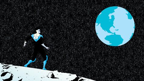 #Comics #Invincible #1080P #wallpaper #hdwallpaper #desktop Invincible Wallpaper Desktop, Invincible Wallpaper, Comics Pfp, Mark Grayson Invincible, Mark Grayson, Superhero Comic Book, Invincible Comic, Wallpaper Theme, Marvel Artwork