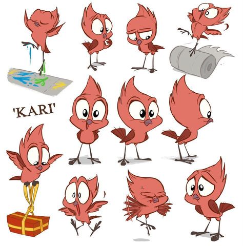 Love Character Design, Bird Character, Love Character, Sketch Aesthetic, Inkscape Tutorials, Cartoon Bird, Cartoon Birds, Character Model Sheet, Drawing Cartoon Characters