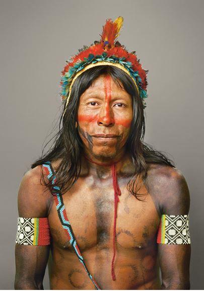 Kayapo National Geographic Martin Schoeller, Amazon Tribe, Painted Face, Indian Man, Portrait Gallery, People Of The World, World Cultures, First Nations, People Around The World