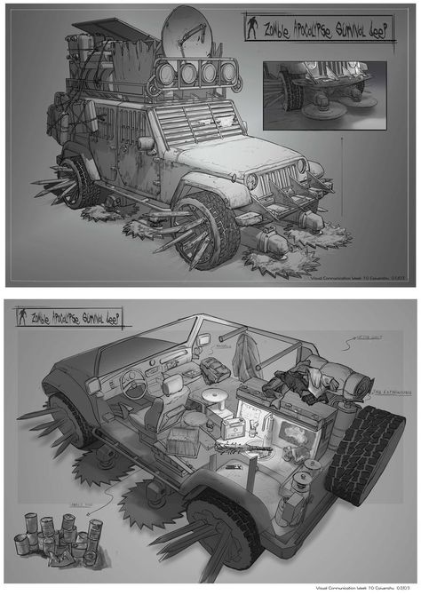 Zombie Survival Vehicle, Zombie Survivor, Apocalypse Survivor, Fallout Concept Art, Apocalypse World, Post Apocalyptic Art, Apocalypse Art, Survival Skills Life Hacks, Fallout Art