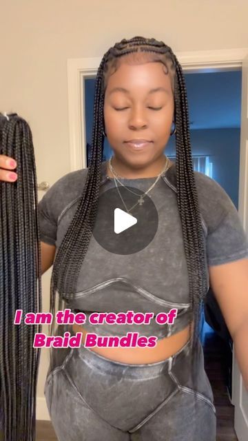 Hair So Layed Its UnBWeaveAble on Instagram: "I am the official creator of Braid Bundles. 🙌🏾 DM me to place your order today! And a special shout out to the amazing celebrity braid artist @kiaharperbraids for braiding the stitch feed in design at the top of my hair. #tishalathebraidgoddess #tishalathehairgoddess #tishalathestylist #goddesshaircare #gurneemillsmall #beautysupply #braidbundles" Goddess Hairstyles, Beauty Supply, My Hair, In Design, Shout Out, Dm Me, The Amazing, Braids, Bundles