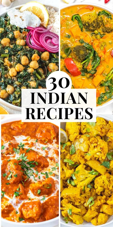 Vegetable curry is a cozy, easy, and delicious Indian-inspired recipe packed with vegetables, flavorful spices, creamy coconut milk, and a few other simple ingredients.You can make it in about 30 minutes and serve it as a main dish with a bowl of rice, noodles, or warm naan bread. It's an excellent weeknight dinner recipe for the whole family. Indian Vegetable Recipes, Vegetable Curry Recipes, Indian Dinner Recipes, Plant Based School, Indian Dinner, Easy Indian Recipes, Curry Recipes Indian, Vegetarian Indian, Vegetarian Curry