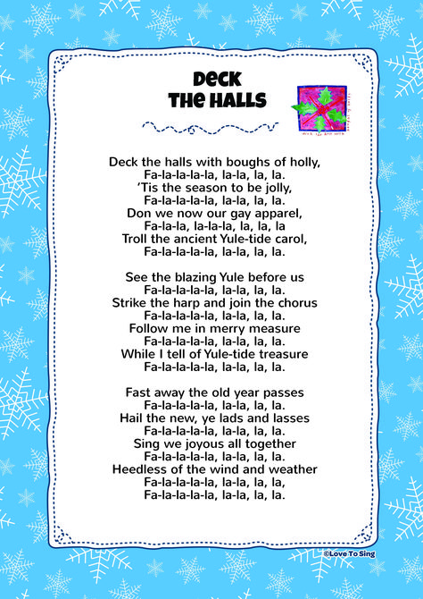 Deck The Halls Lyrics, Childrens Christmas Songs, Christmas Carols For Kids, Cactus Costume, Free Song Lyrics, Christmas Carols Lyrics, Christmas Carols Songs, Carol Songs, Xmas Carols