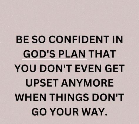 Confidence in God's plan brings peace, even when things don't go our way. Trusting in His timing and wisdom keeps us grounded🤍 #Faith #Trust #GodsPlan #FaithOverFear #TrustInGod #DivinePlan #GodsWill #PeaceInChaos #StayGrounded #FaithJourney #DivineTiming #BelieveAndReceive #GodsGuidance #TrustTheProcess Trust In His Timing, Gods Plan Quotes, Trust Gods Plan, God's Plans, Affirmation Board, Gods Guidance, Awakening Quotes, Bible Motivation, Daily Reminders