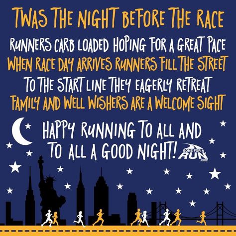 Good luck to all the New York City Marathoners and Everyone else running this weekend! 🏃💫🏃‍♀️ ⠀⠀ #run #runner #marathon #marathoner #goneforarun #nycmarathon Marathon Quotes, Runners Motivation, New York Marathon, Nyc Marathon, Ultra Marathon, Run Runner, Twas The Night, Marathon Running, Race Day