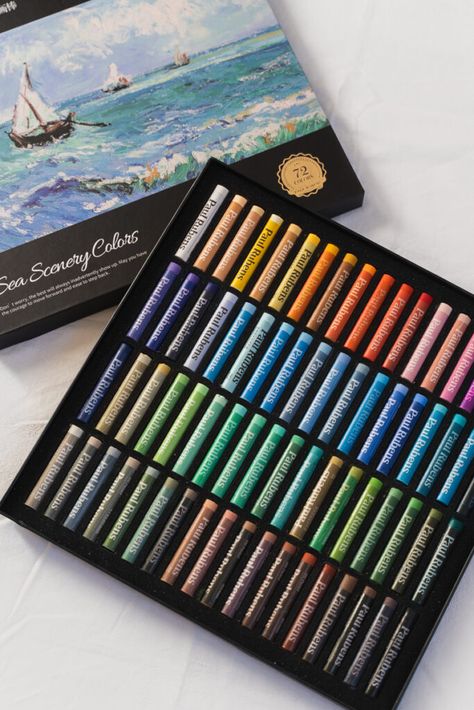 Paul Rubens Oil Pastel, Art Stuff To Buy, Art Materials Aesthetic, Art Supplies Aesthetic, Sea Scenery, Pastels Art, Stationery Obsession, Arte Do Kawaii, Cute School Stationary