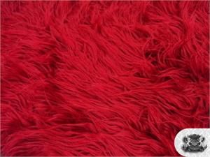 Faux Fur Long Pile Fabric Cupid Aesthetic, Red Ios, Gnome Beard, Beard Costume, Red Fur, Pillow Crafts, Fur Fabric, Fake Fur, Faux Fur Fabric