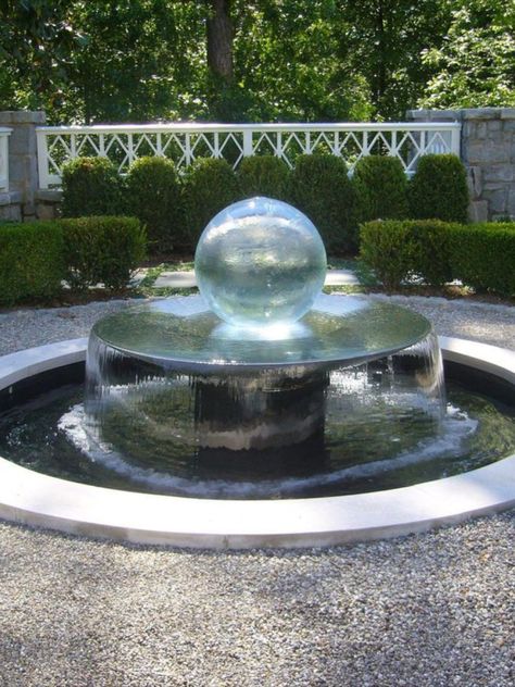 Fountain Entrance, Ball Water Feature, Round Water Fountain, Round Fountain, Sphere Fountain, Sphere Water Fountain, Glass Ball Fountain, Glass Sphere Water Fountain, Sphere Water Feature