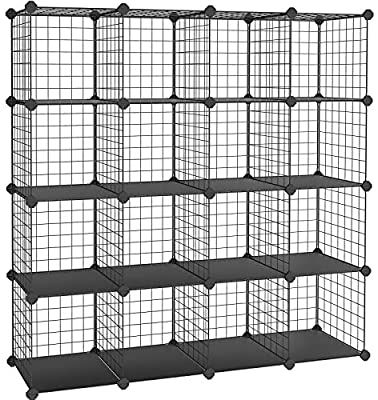 Diy Storage Unit, Diy Kast, Metal Storage Shelves, Shoe Organiser, Modular Closets, Wine Rack Cabinet, How To Store Shoes, Wire Storage, Closet Cabinets