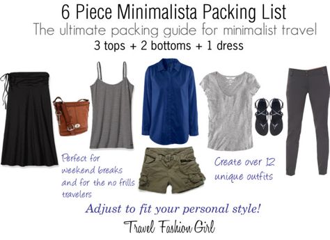 You really don't need to pack a lot when you travel! A capsule wardrobe is easily made with my 6 piece packing list! Click through to see what other signature packing lists I have :) Minimalist Travel Packing, Packing List Spring, Cold Weather Travel, Minimalist Packing, Travel Fashion Girl, Outfits Unique, Travel Capsule, Packing Lists, Minimalist Travel