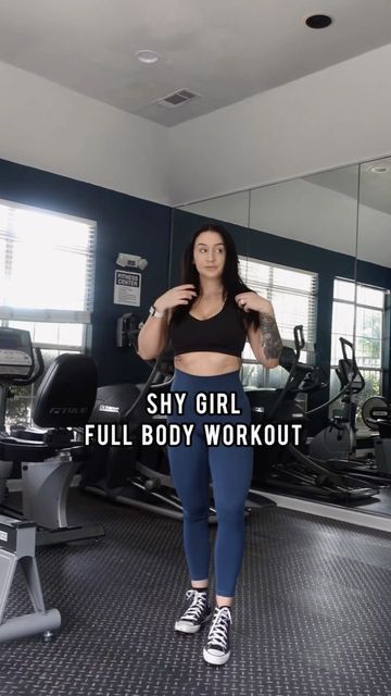 Shy Girl Gym Workout, Shy Girl Workout, Gym For Beginners, Girl Gym Workouts, Girl Workout, Reps And Sets, Shy Girl, Gym Tips, Gymshark Women