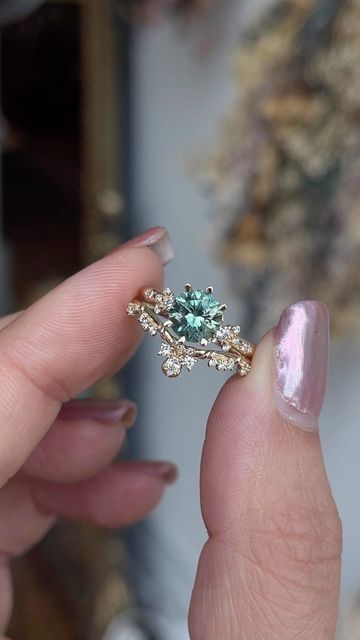 Sofia Zakia on Instagram: "Moody Montana sapphire Tethys with Kore 🫧 where stars meet land and sea 🥀" Dark Academia Princess, Sofia Zakia, Princess Vintage, Fairy Wedding, Land And Sea, Montana Sapphire, Star Ring, Dream Ring, Love Wedding