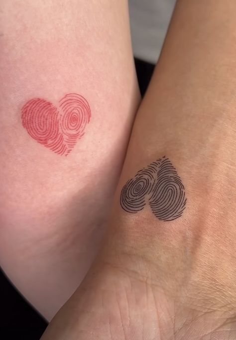 Matching Best Friend Tattoos Unique, Best Friend Aesthetic Tattoos, Partner Tattoos Small, Cute Small Tattoos For Couples, Aesthetic Best Friend Tattoos, Cool Matching Tattoos Couple, Coordinating Tattoos Couples, Him And Her Tattoos Couples Small, Tattoo Inspo For Men