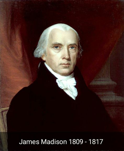 Presidential Portraits, James Monroe, Madison James, James White, House Portrait, James Madison, British Soldier, The Constitution, House Portraits