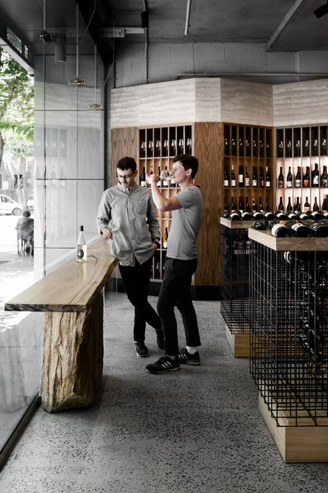 Australian Interior Design Awards Hospitality Architecture, Wine Store Design, Wine Shop Interior, Wine Bar Design, Wine Bottle Display, Wine Boutique, Wine Tasting Room, Retail Interior Design, Cellar Design