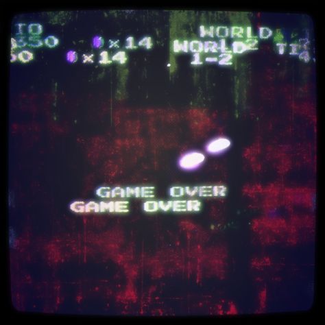 arcade, game over, screen Old Gaming Aesthetic, Fnaf Arcade Aesthetic, Dark Arcade Aesthetic, Vintage Gaming Aesthetic, Abandoned Arcade Aesthetic, Game Highlight Cover, Dark Video Game Aesthetic, 80s Video Game Aesthetic, Old Game Aesthetic