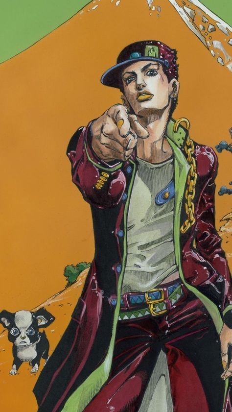 JoJo's Bizarre Adventure Jojo Fashion, Hirohiko Araki, Jojo Stands, Animes Emo, Jojo Parts, Jojo's Bizarre Adventure Anime, Jotaro Kujo, Adventure Art, Jojo Anime