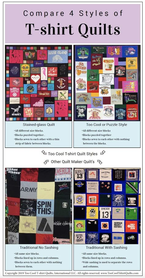 Tshirt Quilt Diy, T-shirt Quilts, Tshirt Quilt Pattern, Quilts Christmas, Blue Jean Quilts, T Shirt Quilts, Tee Shirt Quilt, Jean Quilt, Stained Glass Quilt