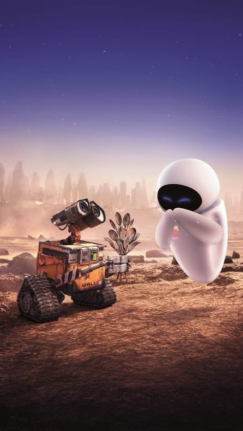 #walle #disney #disneyplus #wallpaper #wallpaperforyourphone #fyp #foryoupage Eve Wallpaper, Wall E And Eve, Movies For Free, Wall E, F U, Hindi Movies, Wallpaper 4k, Cartoon Wallpaper, Free Download