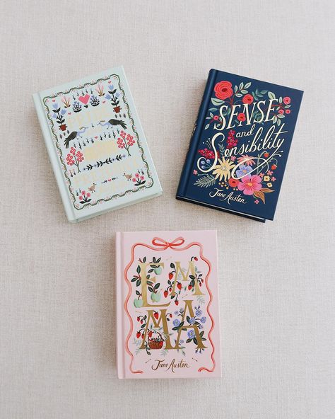 RIFLE PAPER CO. PUFFIN IN BLOOM EDITIONS 🌸📖🌷 ⠀⠀⠀⠀⠀⠀⠀⠀⠀ I was so happy when I found out that @riflepaperco was releasing more of these books! I have the original four books, so of course I had to get these three new ones to add to my collection. I can’t get over how pretty these are!! 😍 ⠀⠀⠀⠀⠀⠀⠀⠀⠀ Do you collect any special editions? ⠀⠀⠀⠀⠀⠀⠀⠀⠀ #riflepaperco #puffininbloom #classics #janeausten books with pretty covers Puffin Classics Collection, Puffin In Bloom Collection, Books With Pretty Covers, Puffin In Bloom, Puffin Classics, Special Edition Books, Puffin Books, Fairy Life, Bookstagram Posts