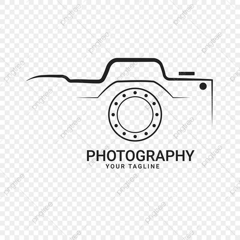 Camera Line Art, Wedding Photography Logo Design, Best Photography Logo, Photographers Logo Design, Camera Png, Camera Clip Art, Wedding Photography Logo, Camera Logos Design, Logo Camera