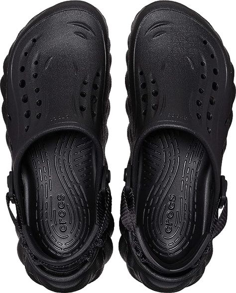 Crocs Unisex-Adult Echo Clog Crocs For Boys, Crocs Echo Clog, Cool Crocs, Echo Clog, Crocs Echo, Clog Crocs, Dry Heels, Vans Socks, Vans Hats