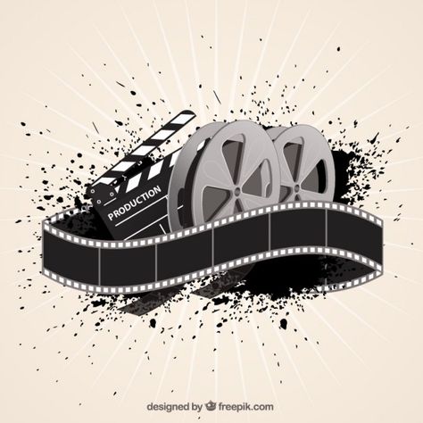 Eras Embroidery, Training Center Design, Windows Movie Maker, Movie Reels, Camera Drawing, Film Background, Music Festival Poster, Lights Camera Action, Cinema Posters