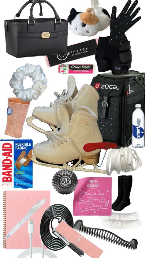 Skate Aesthetic Outfits, Figure Skating Bag, Figure Skating Outfits, Ice Skating Outfit, Skating Aesthetic, Training Clothes, Inline Skating, Skating Outfits, Birthday Wishlist