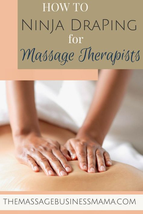 How To Drape Your Massage Clients Massage Essentials, Massage Therapy Career, Therapist Marketing, Relaxation Therapy, Business Room, Massage Ideas, Healing Massage, Massage Therapy Rooms, Massage Marketing