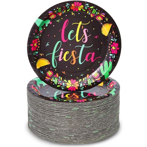 Adios To My 20s Party Fiesta, Fiesta Party Supplies, Paper Lace Doilies, Plastic Party Plates, Mexican Party Decorations, Fiesta Birthday Party, Mexican Birthday, Fiesta Party Decorations, Desserts Snacks