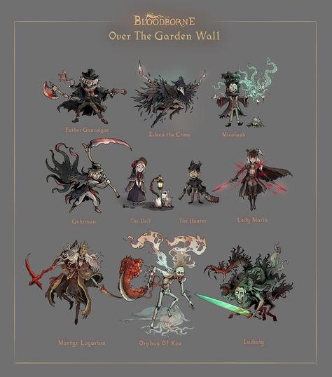 Bloodborne Fanart Hunters, Bloodborne Fanart, Bloodborne Characters, Bloodborne Game, Bloodborne Concept Art, Dark Souls Artwork, Bloodborne Art, Hollow Art, Darkest Dungeon