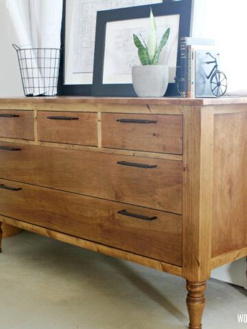 Diy Bedroom Furniture, Diy Dresser Plans, Woodshop Diaries, Armoire Diy, Dresser Plans, Diy Living Room Furniture, Changing Table Dresser, Furniture Building, Diy Furniture Bedroom