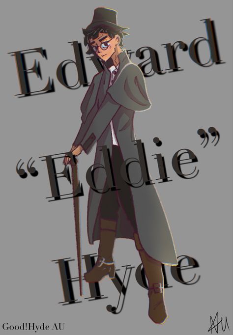 Edward Hyde Jekyll and Hyde AU Evil Man, Jekyll And Hyde, Mr. Hyde, Jekyll And Mr Hyde, My Ride, Frankenstein, Art Style, Mlb, Style Me