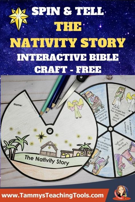 Nativity Activity, Retelling Activities, Craft For Christmas, Story Retelling, Christmas Sunday School, Christmas Sunday, Nativity Story, Christmas Lesson, Sunday School Crafts For Kids