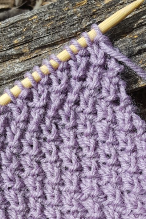 Double Moss Stitch Knitting Stitch Pattern Double Moss Stitch Knitting, Moss Stitch Knitting, Double Moss Stitch, Moss Stitch, Knit Stitch Patterns, The Double, Knitting Stitches, Stitch Pattern, Stitch Patterns